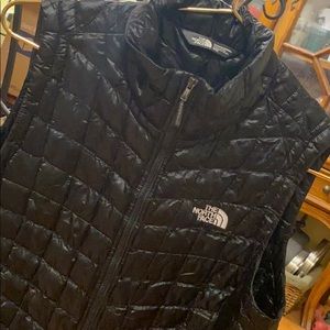 Black North Face Puffer Vest